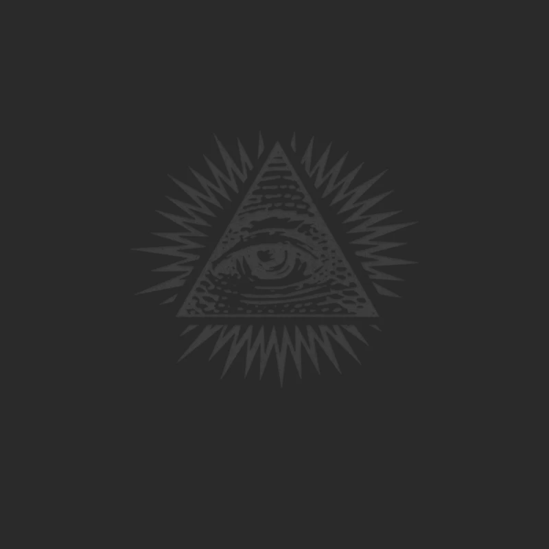 Faded-Style Illuminati Eye Baseball Cap