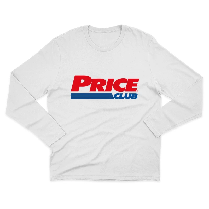 Price Club Retail Company Logo Male Long Sleeve T-Shirt