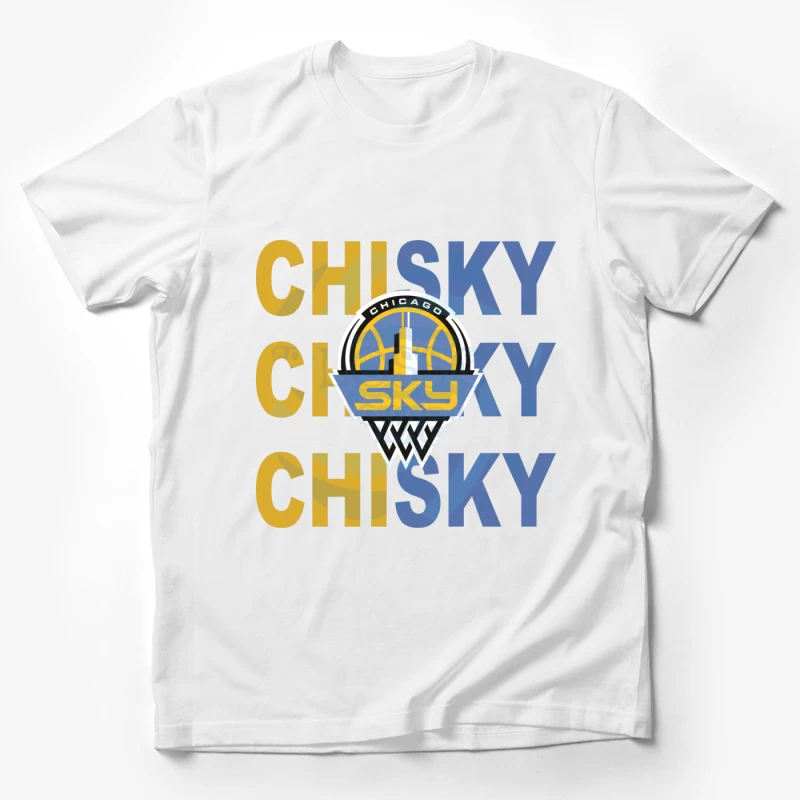Chicago Sky 2 Male T-Shirt