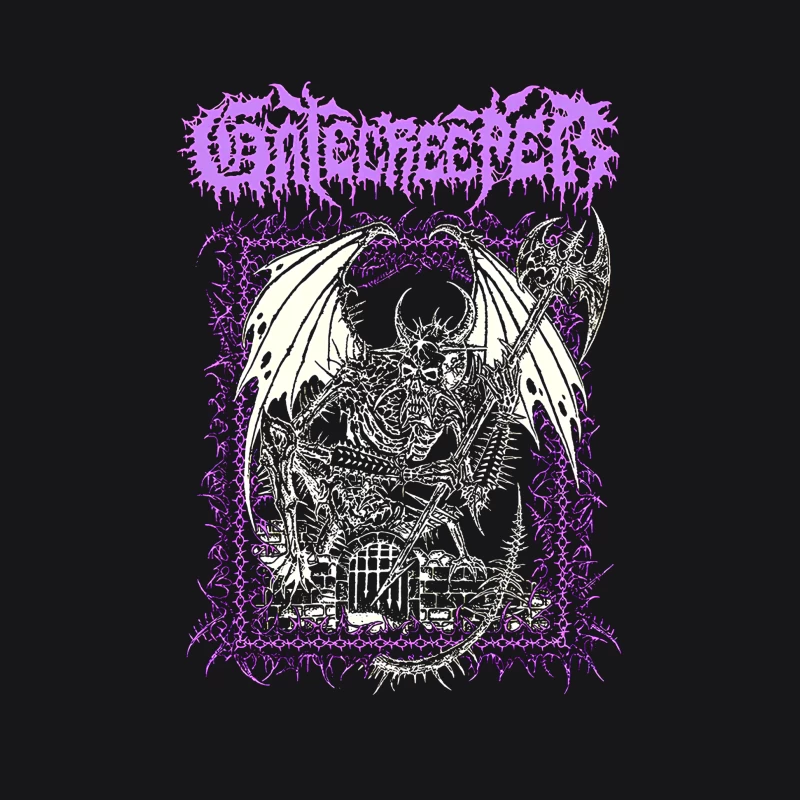 Gatecreeper Metal Spikes Male Pullover Hoodie