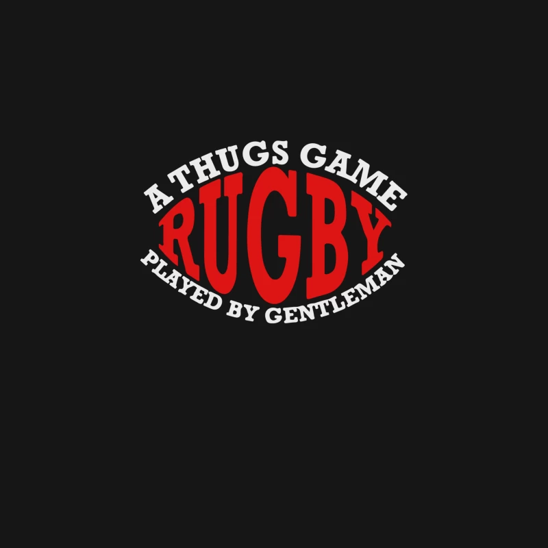 Rugby A Thugs Game Played By Gentleman Desk Mat