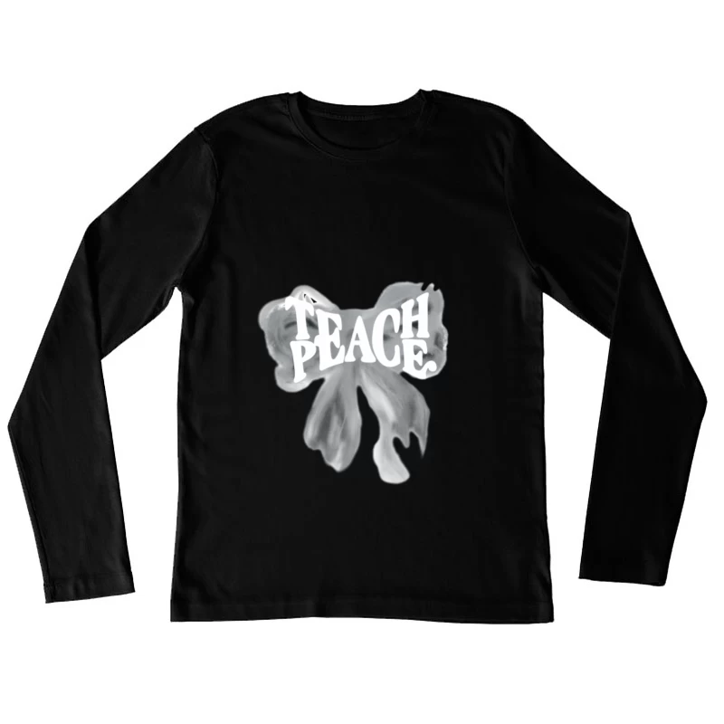 Lehren mit Stil Damen Langarm T-Shirt