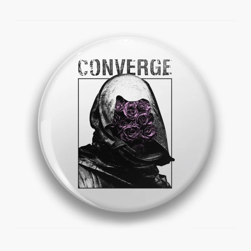 Converge Rose Killer III Purple Pin