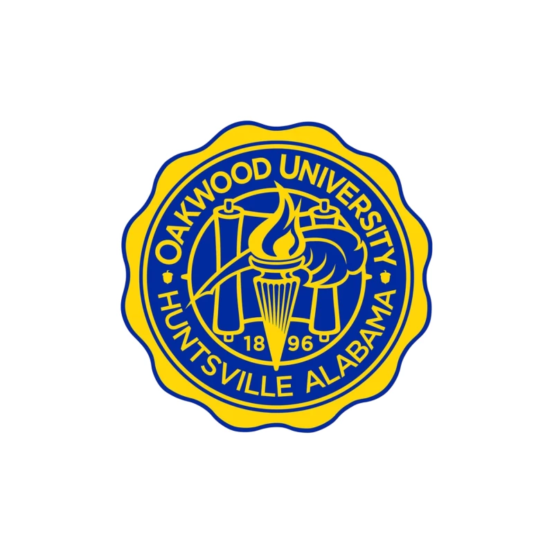 Official Seal of Oakwood University in Huntsville, Alabama Mouse Pad