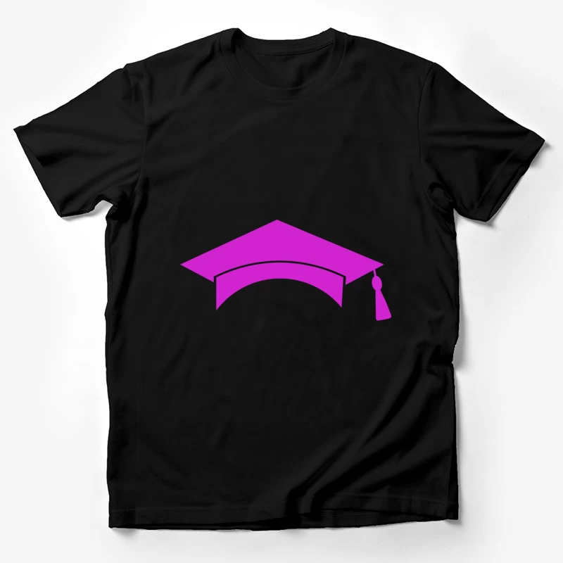 Chapeau de diplômé rose Homme T-Shirt