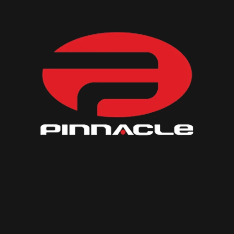 Pinnacle Sports Equipment Brand Logo Design Male T-Shirt