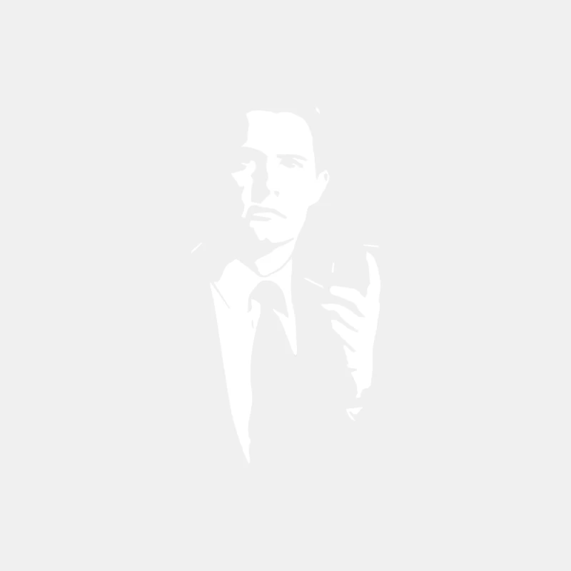 Agent Cooper Twin Peaks Inspired Male Tank Top