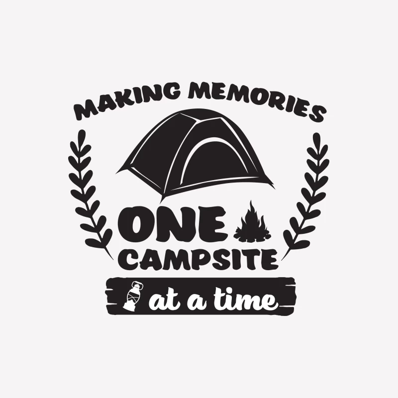 Camping et souvenirs: une expérience à chaque fois Femme T-Shirt