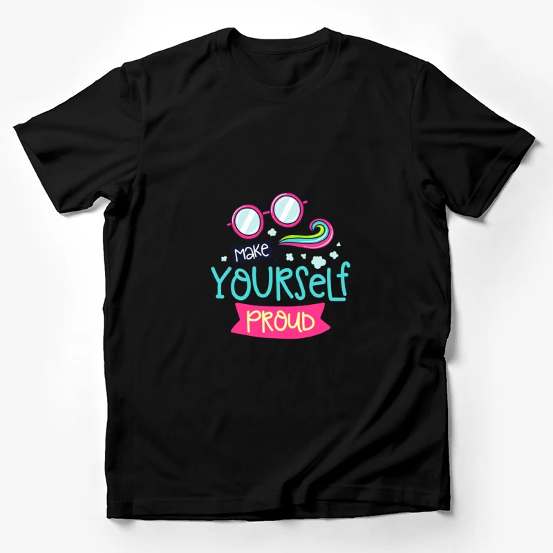 Soyez fier de vous-même avec des lunettes colorées Homme T-Shirt