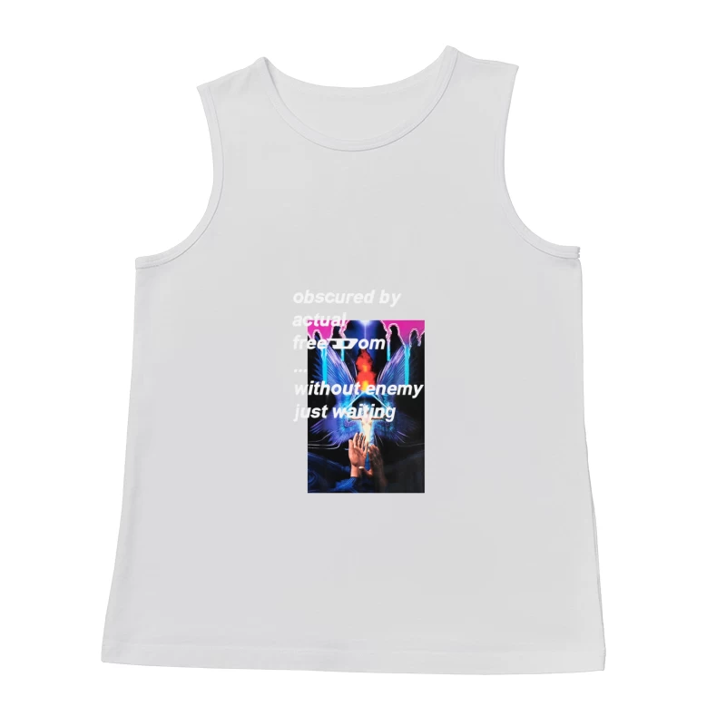 Freiheit und Warten Herren Tanktops