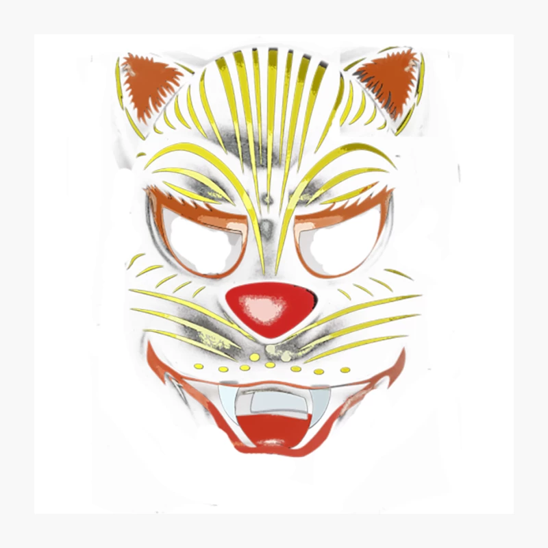 Black Cat mask Pin