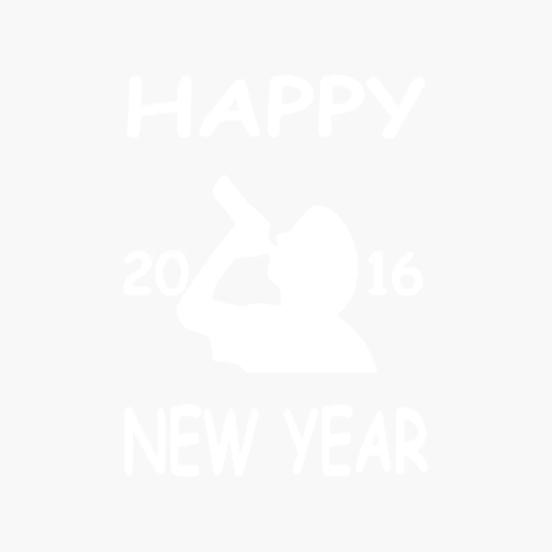 Happy New Year 2016 Cotton Tote Bag