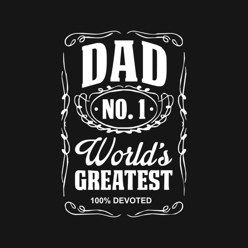Dad Number One World_s Greatest Mouse Pad