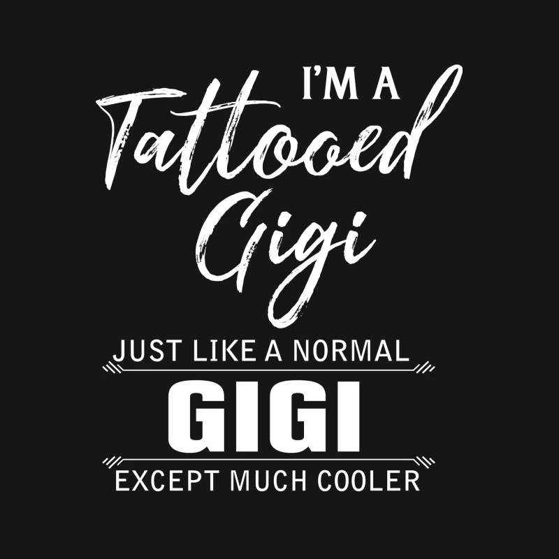 T-shirt Gigi tatouée Homme T-Shirt