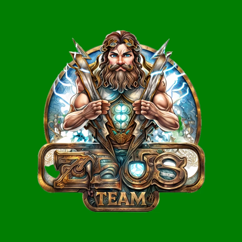Zeus Team Logo Design Pin