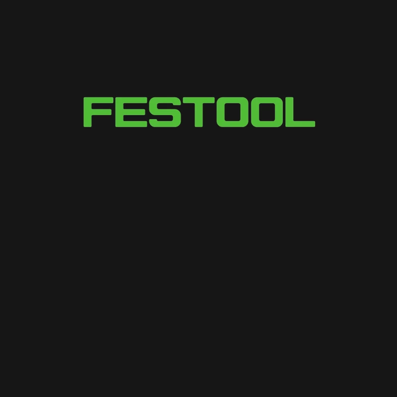 Festool Green Industrial Power Tool Brand Logo Male Long Sleeve T-Shirt