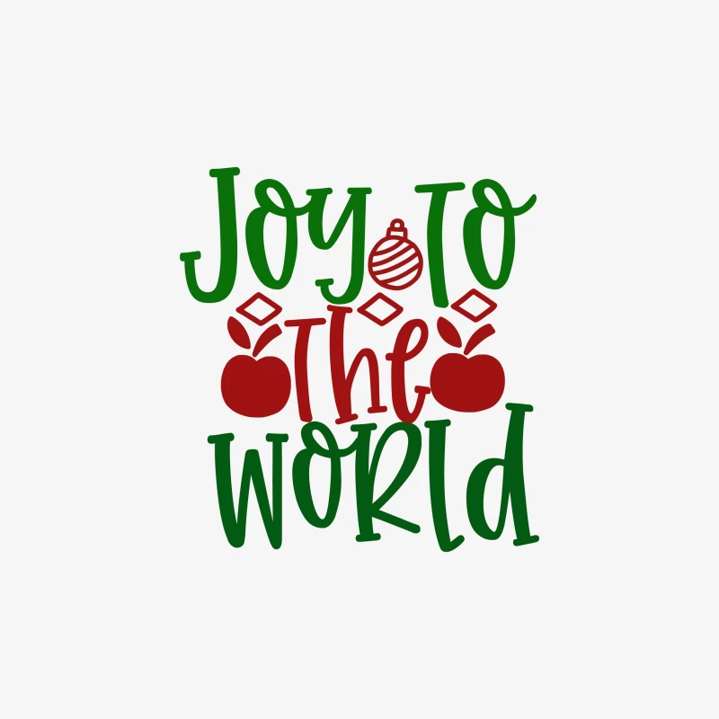 Design de Noël avec Joie sur Fond Blanc Homme Sweat-shirt à enfiler