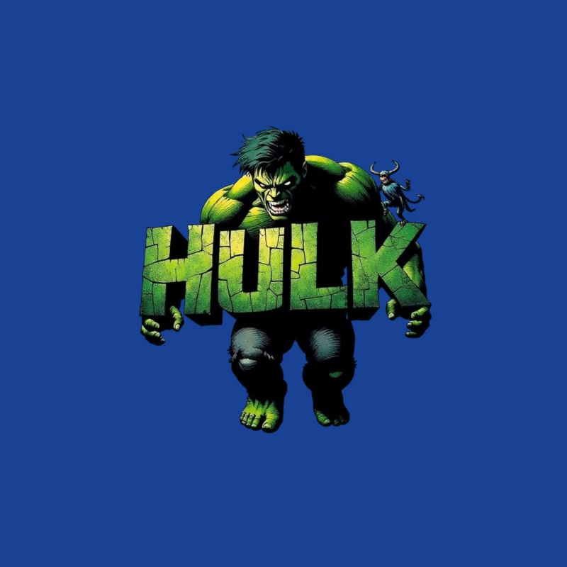 Hulk Comic Art Male T-Shirt