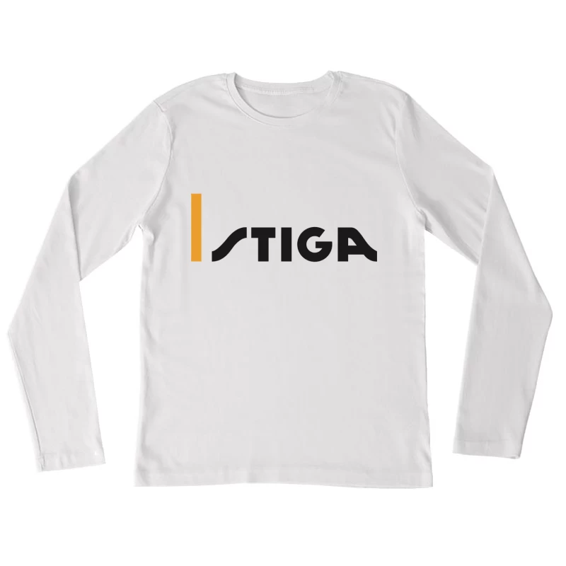 Stiga Sports Equipment Brand Logo Female Long Sleeve T-Shirt