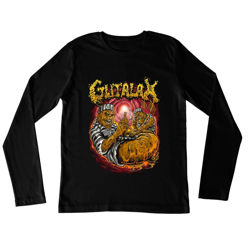 Gutalax Asscatraz Female Long Sleeve T-Shirt