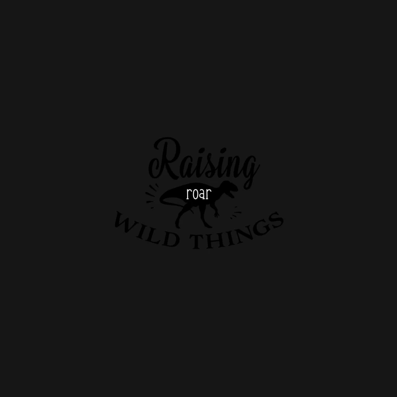 Motif minimaliste avec texte 'roar' Femme T-Shirt