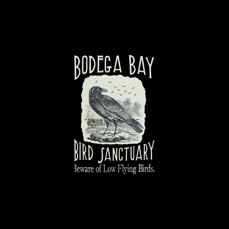 BODEGA BAY BIRD SANCTUARY Throw Pillow