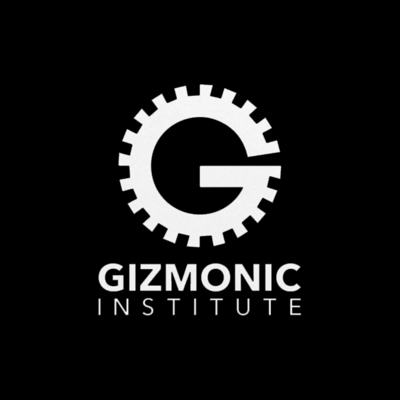 Gizmonic Institute  logo Throw Pillow