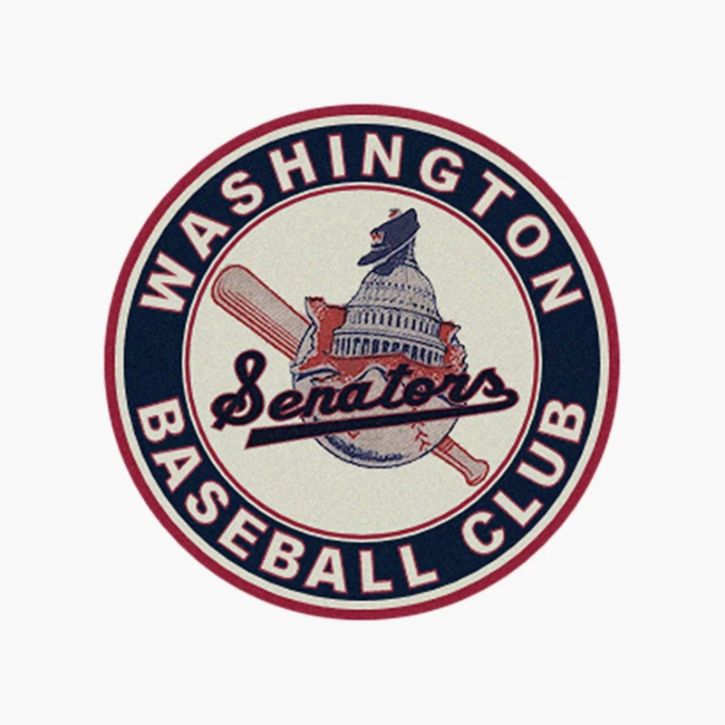 Washington Senators Baseball Club 2 Cotton Tote Bag