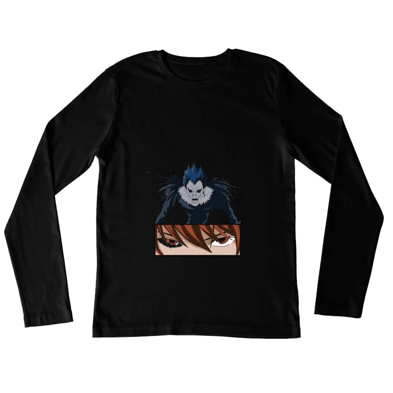 Death Note Charaktere Damen Langarm T-Shirt