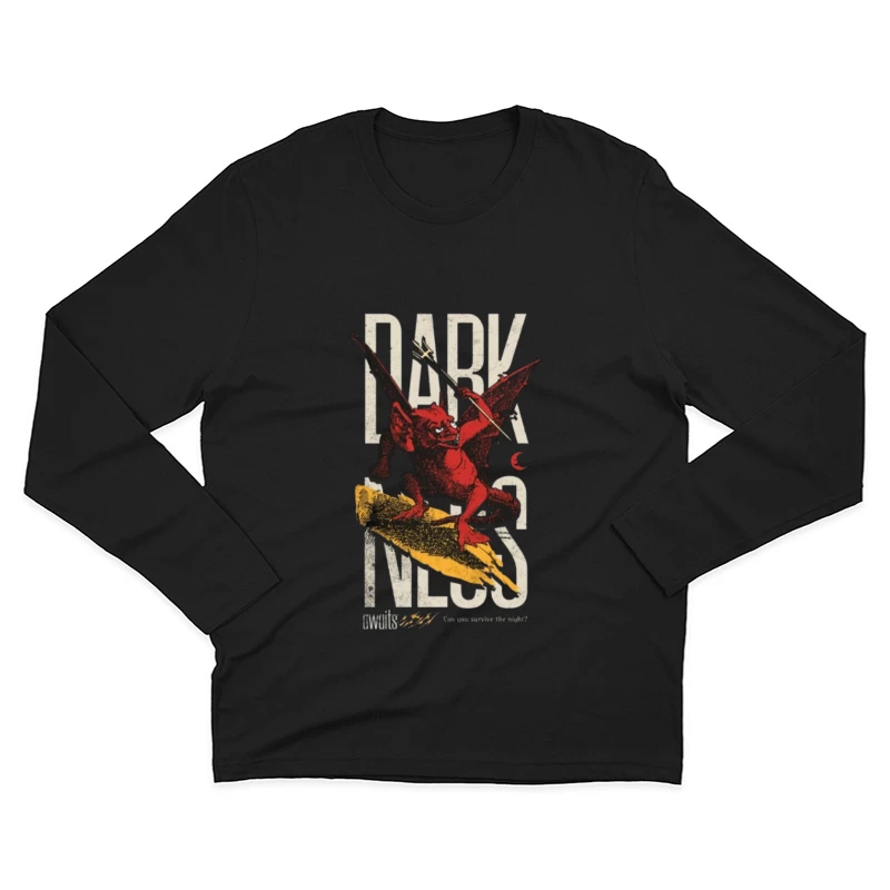 Dark Souls Red Demon Fantasy Gaming Art Male Long Sleeve T-Shirt