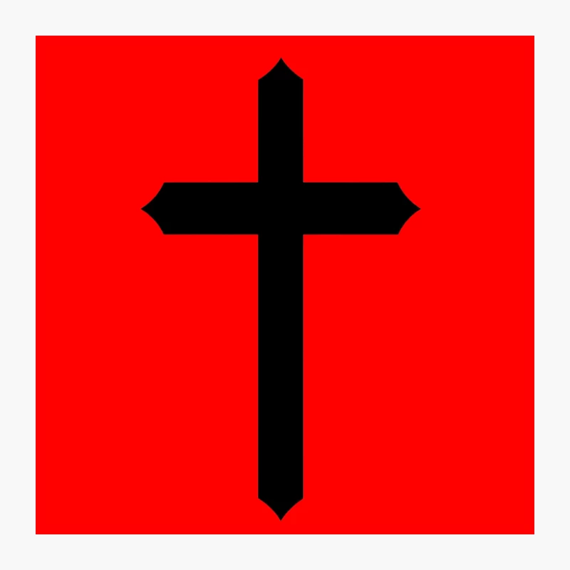 Christian Cross: Symbol of Faith and Religion Pin