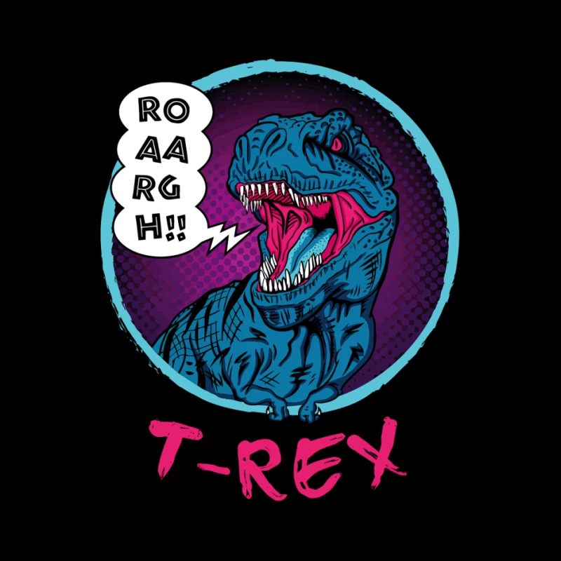 Neon T-Rex Power Pin