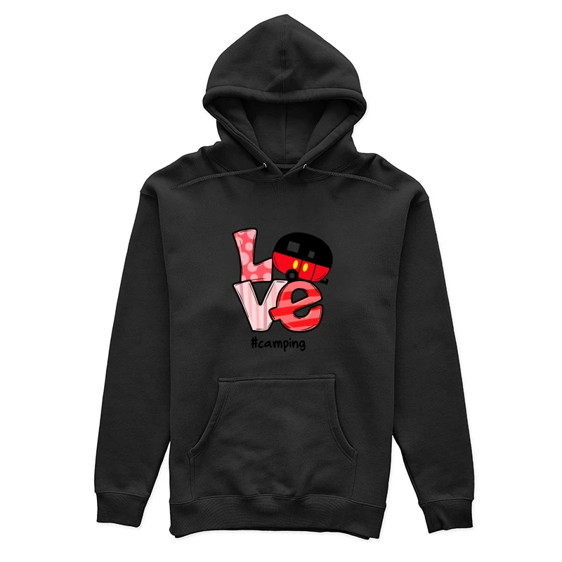 Conception d'amour colorée Femme Sweat à capuche