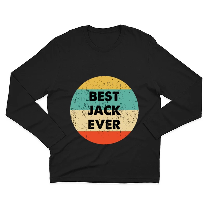 Beste Jack Ever Design Herren Langarm T-Shirt