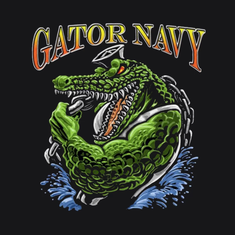 Gators Navy Male Pullover Hoodie