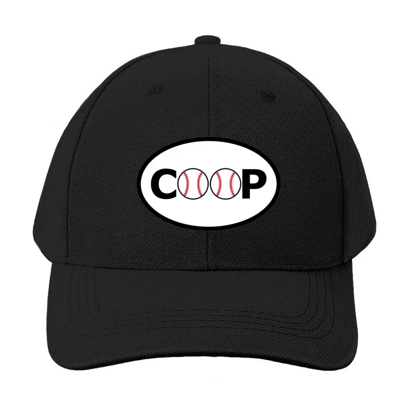 Baseball-Themed COOP Logo Design Baseball Cap