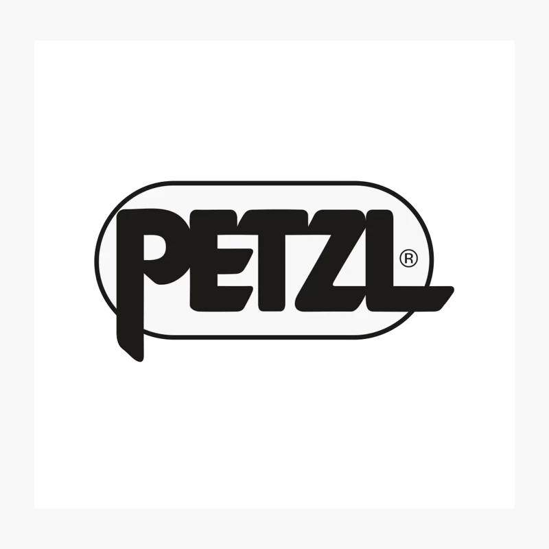 Petzl: Outdoor and Climbing Safety Equipment Brand Logo Throw Pillow