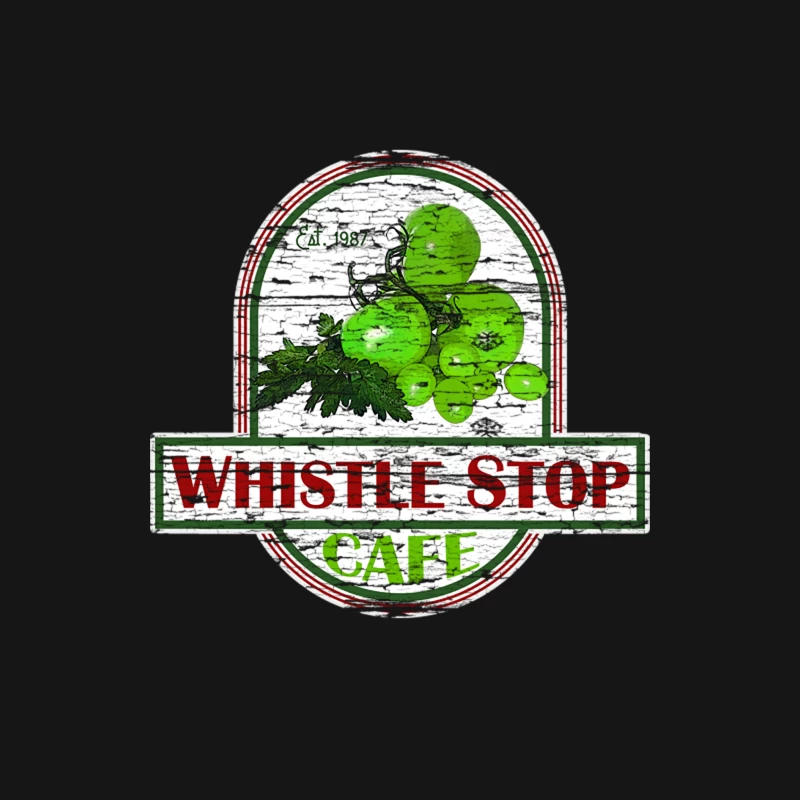 Whistle Stop cafe, wood pattern distressed Female Long Sleeve T-Shirt