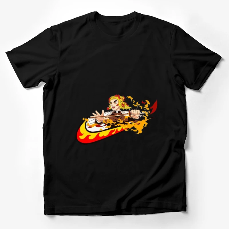 Feuriger Schwertkämpfer Herren T-Shirt