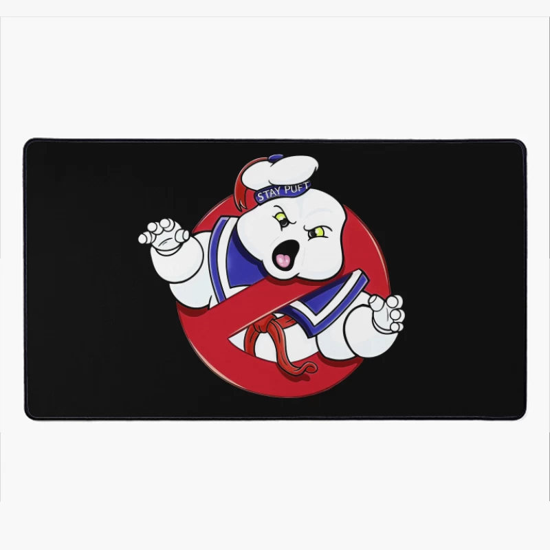 Stay Puft Marshmallow Man from Ghostbusters Desk Mat