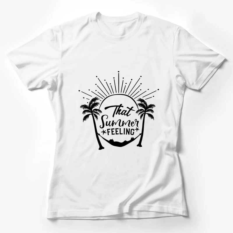 Cercle de têtes de chat minimaliste Femme T-Shirt