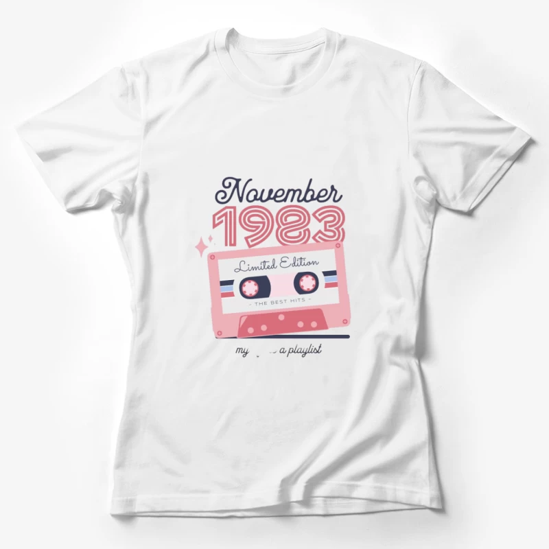 November 1983 Musikkassette Damen T-Shirt