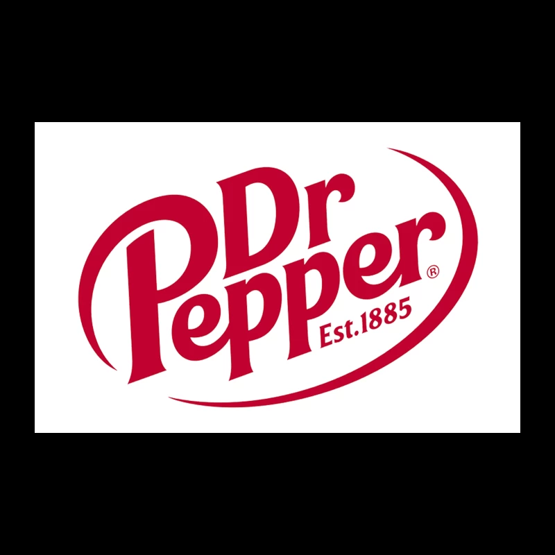 Dr Pepper Classic Red Logo Design - Established 1885 Travel Mug