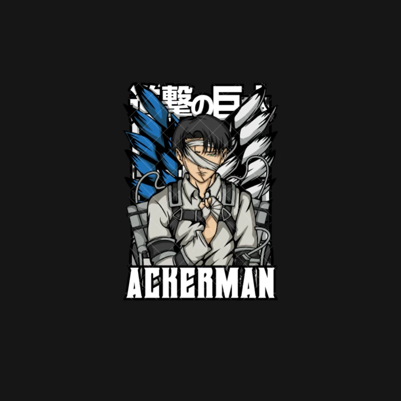 Anime Charakter mit Flügel, Blau und Grau Design Damen Langarm T-Shirt