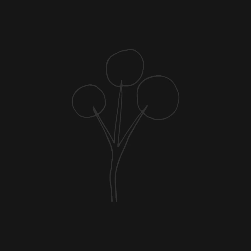Dessin minimaliste de ballons Homme Manches Longues T-Shirt