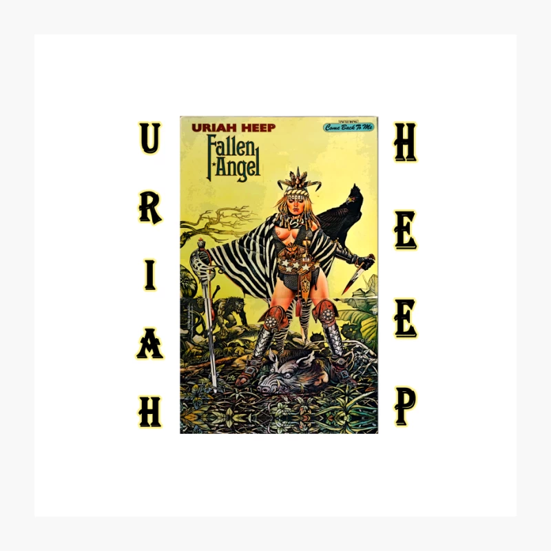 13 FALLEN ANGEL - URIAH HEEP Pin