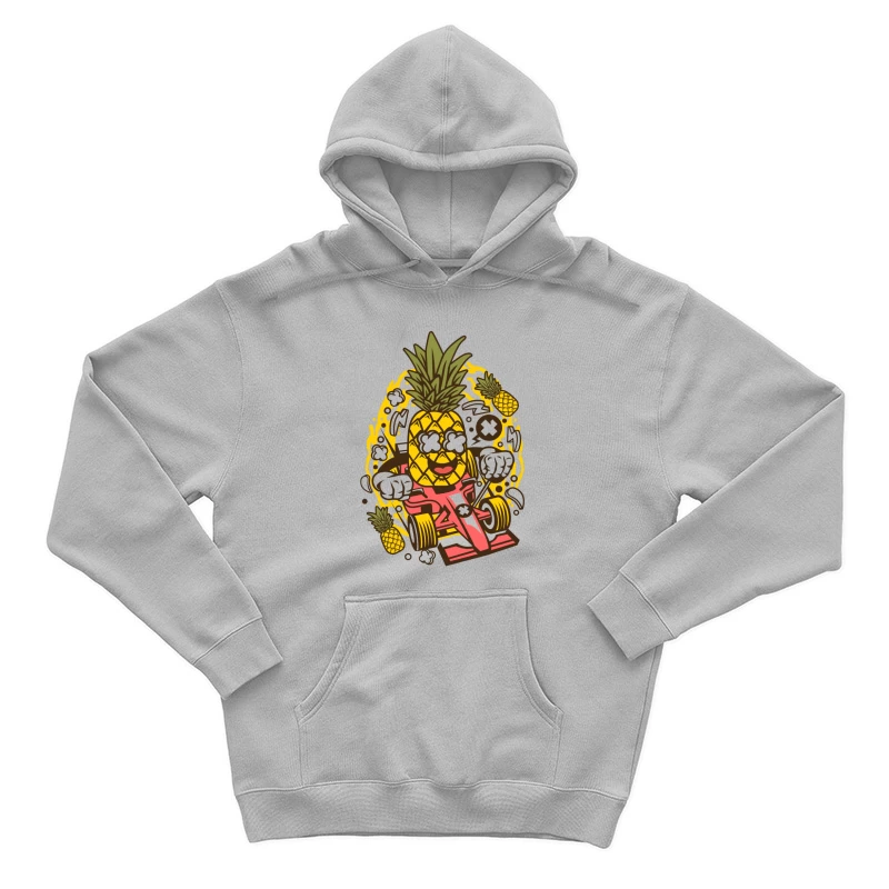 Ananas Rigolo Pilote Homme Sweat à capuche