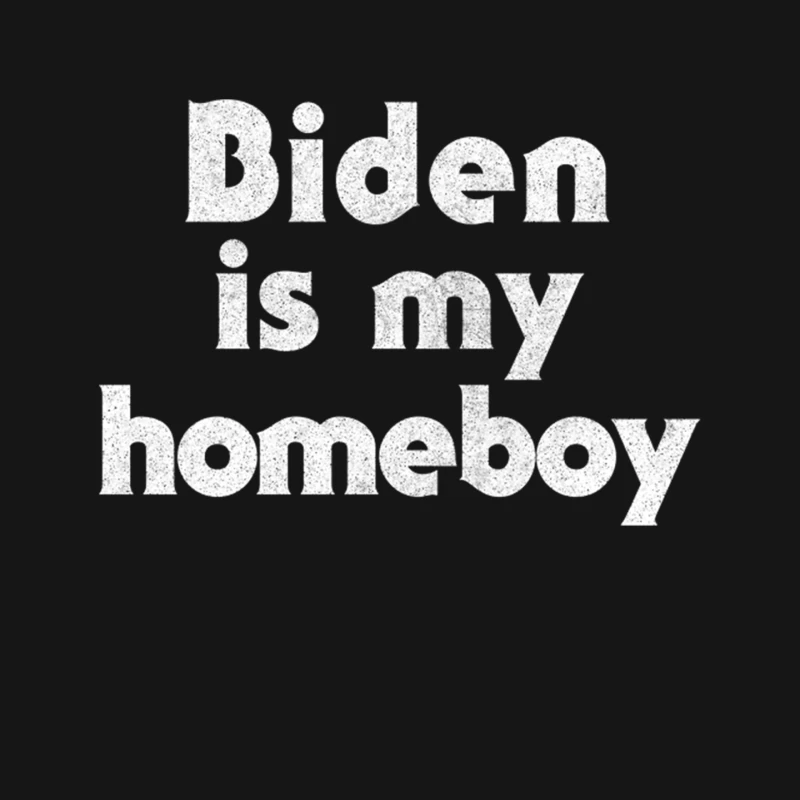 Biden Is My Homeboy  Retro Type Design Mouse Pad
