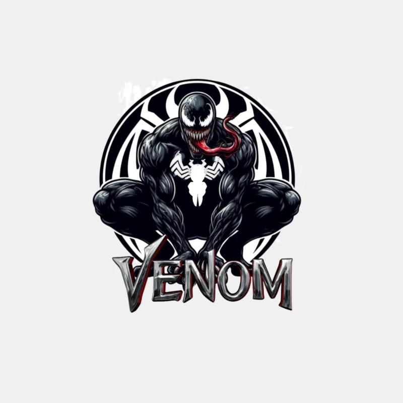 Venom Comic Art Male Tank Top