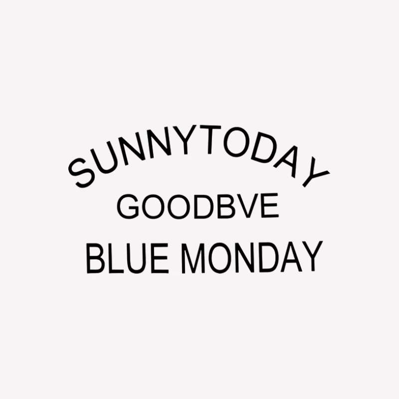 Sonnig heute, Abschied, Blauer Montag Herren T-Shirt